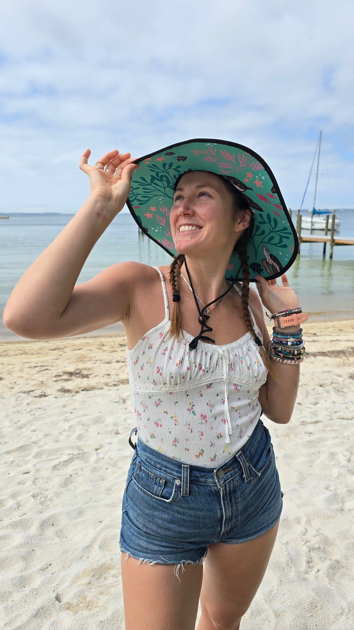 Turtle Bamboo Hat